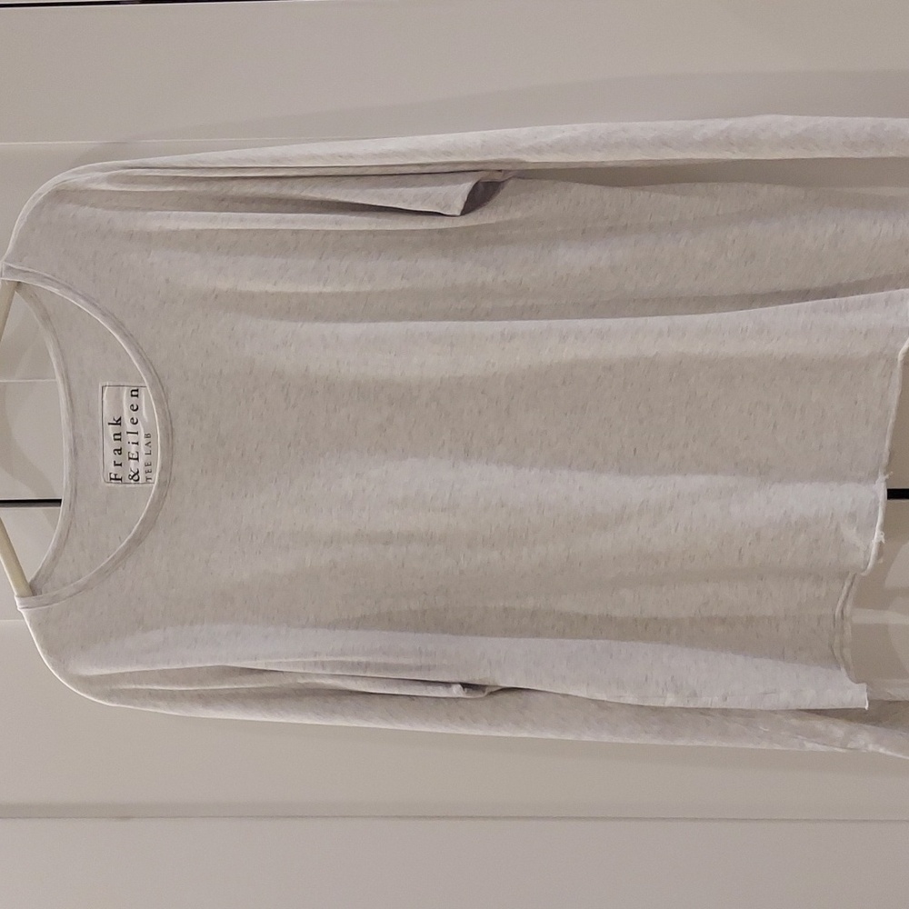 Frank & Eileen Tee Lab Lt Grey Large Longsleeve Tee